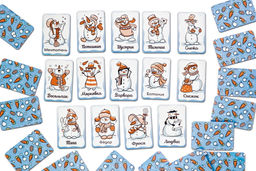 Настольная игра Мемо Снеговички