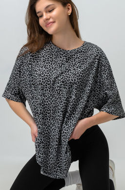 Женская футболка оверсайз Happyfox