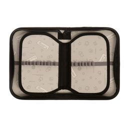 Цена за 3 шт. Пенал школьный, 3 секции, 14×21×4 см «Кеды»