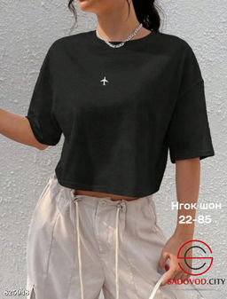 Футболка женская из хлопка