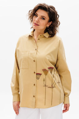 Блуза Michel Chic 784 песочный  фото 5