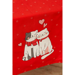 Дорожка Этель Cat's love 40*146 см, 100% хлопок, саржа 190 г/м2  фото 4