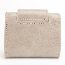 Портмоне женское Croco-ПР-906 натуральная кожа 1 отд, 4 карм, серый крек (240) 235871 фото 2