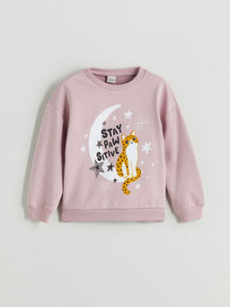 Bisiklet Yaka K?z ?ocuk Pijama Tak?m?