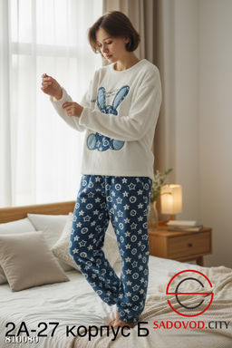 Пижама женская (штаны и кофта) - Bruno фото 2