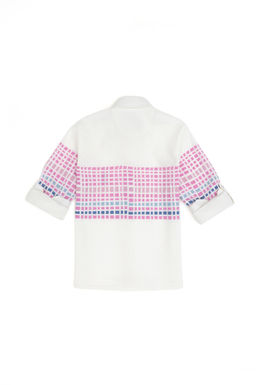 Фиолетовая рубашка с длинным рукавом для мальчика Неожиданная скидка в корзине - U.s. polo assn фото 3