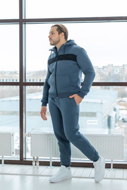 С НАЧЕСОМ Спортивный костюм Футер 3-х нитка - Relay фото 3