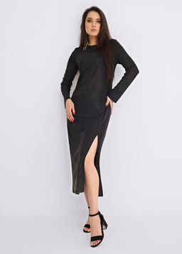 CLE Платье жен. 136380/121я чёрный - Clever wear фото 3
