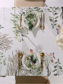 Набор кухонный «Этель. Лесная сказка», скатерть 148×218±2 см с ГМВО, салфетки 40×40 см - 12 шт.