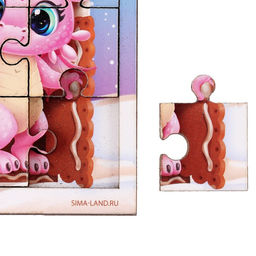 Пазл Пряничный домик - Лесная мастерская фото 9