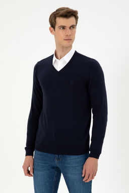 Erkek Lacivert Basic Kazak - U.s. polo assn фото 8