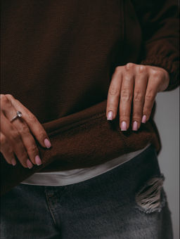 Брамея свитшот женский (черный) - Lovetex фото 16