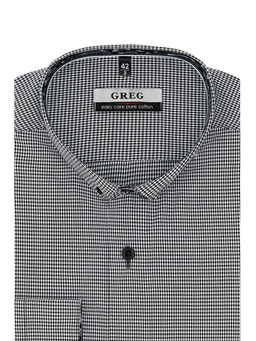 Сорочка мужская длинный рукав GREG 313/131/4809/Z/b/1p  фото 3