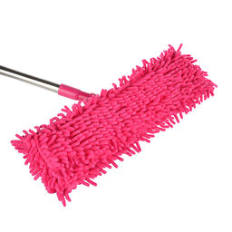 Швабра VETTA с насадкой из микрофибры букли, телеск.черенок 120 см, нерж сталь, NP-7212, 444-269