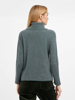 водолазка женская из шерсти с карманами - Glenfield фото 6