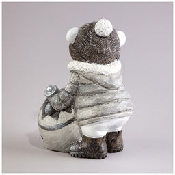 СТАТУЭТКА СНЕГОВИК С LED-ПОДСВЕТКОЙ 17Х13Х22,5 СМ - Lefard фото 3