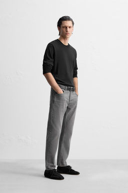 STRAIGHT-FIT REGULAR JEANS - Zara фото 6