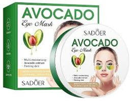 SADOER Многофункциональные гидрогелевые патчи с экстрактом авокадо и маслом ши