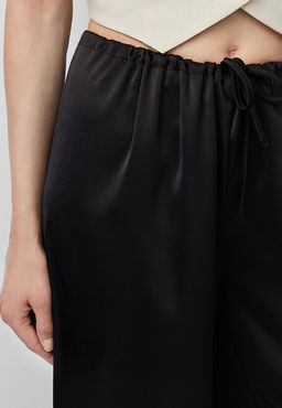 Брюки широкие из сатина - Mollis фото 3