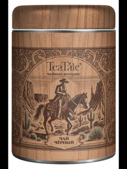 TeaTale/Американский ковбой/ черн чай вес 100 г*12 шт (Рязанская ЧФ)