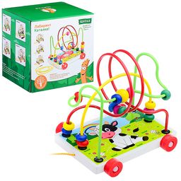 Лабиринт-каталка "Коровка" вид 2