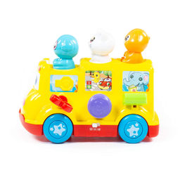 Игрушка развивающая Школьный автобус (в коробке) - Полесье фото 3