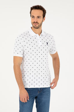 U. S. Polo Assn / Мужская белая футболка