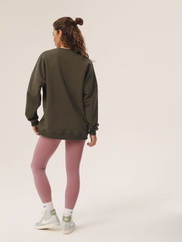 MY Свитшот жен. О-вырез вышивка горловина СО004  фото 3