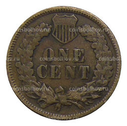 Монета 1 цент 1906 года США