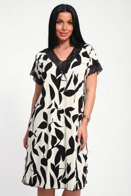 Ночная сорочка из вискозы Олеся экрю