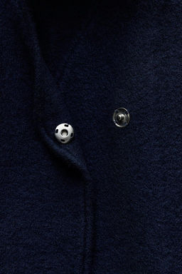 100% WOOL SCARF JACKET - Zara фото 6