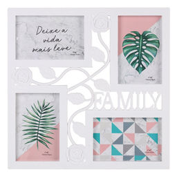 Фоторамка коллаж Семья 34,5х34 см / 047-1 /уп 36/ 4 фото - Галеонтрейд фото 5