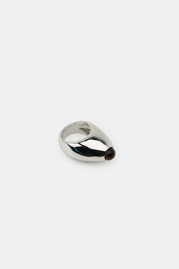 PACK OF 2 STONE RINGS - Zara фото 4