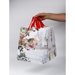 Набор пакетов «Новый год», 3 шт, 26 × 30 × 9 см