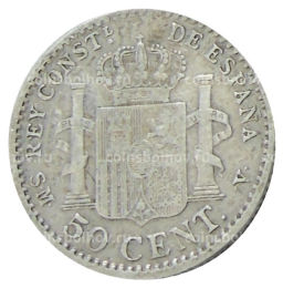 50 сентимо 1904 года Испания