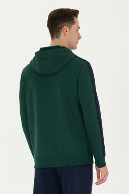 U. S. Polo Assn Мужская зеленая толстовка с капюшоном - U.s. polo assn фото 6