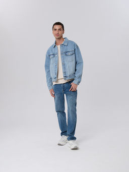 Мужская куртка джинсовая свободного кроя КЭЛВИН (CALVIN) / Lee Cooper  фото 3