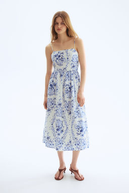 Vestido midi con tirantes finos - H&m фото 6