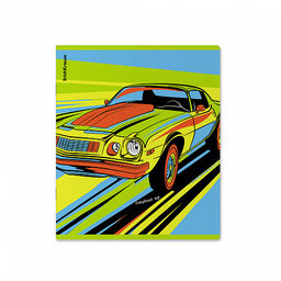 Цена за 5 шт. Тетрадь общая ученическая ErichKrause Neon Car, 48 листов, клетка, глянцевая ламинация_MIX-PACK  фото 7