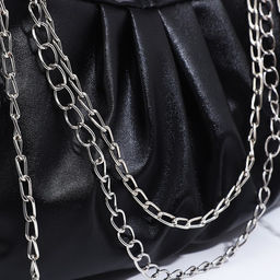 Сумка-багет на молнии, цвет чёрный - Simaland фото 4