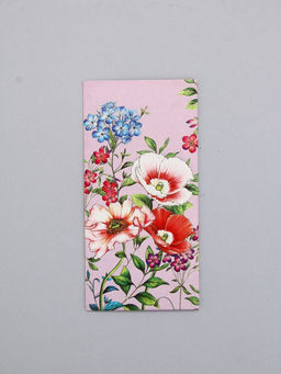 Цена за 10 шт. Конверт для денег Цветы, маки, 16,5 х 8 см