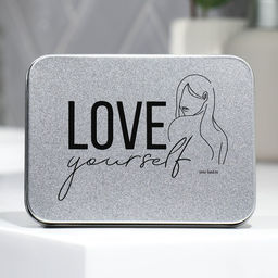 Футляр для гигиенических средств «Love yourself», 11.4×8.5×2.5 см