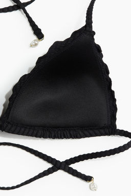 Top de bikini de tri?ngulo con push-up - H&m фото 3