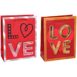 Пакет подарочный "My love" 18*23*8 см