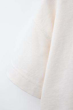 PLAIN HEAVY WEIGHT T-SHIRT - Zara фото 4
