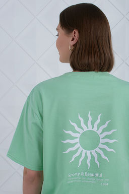 Арт. 3189 Футболка женская 42-48 (4 шт) Цвет:салатовый - Калинка фото 20
