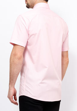 Сорочка мужская короткий рукав GREG 620/309/LT ROSE/Z  фото 5