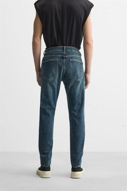 RIPPED SKINNY FIT JEANS - Zara фото 3