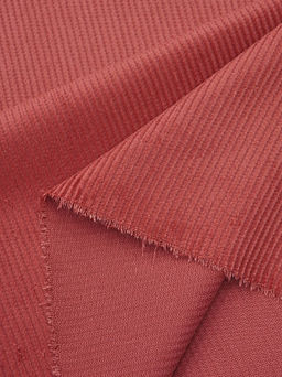 Вельвет цв.Винтажный красно-терракотовый, ш.1.5м, хлопок-100%, 285гр/м.кв - Купава фото 4