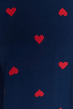 Trendyolmilla Beyaz %100 Pamuklu Kalpli Orme Pijama Tak?m? THMAW21PT0566 фото 30